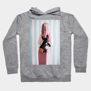 Girl and Dog Hoodie